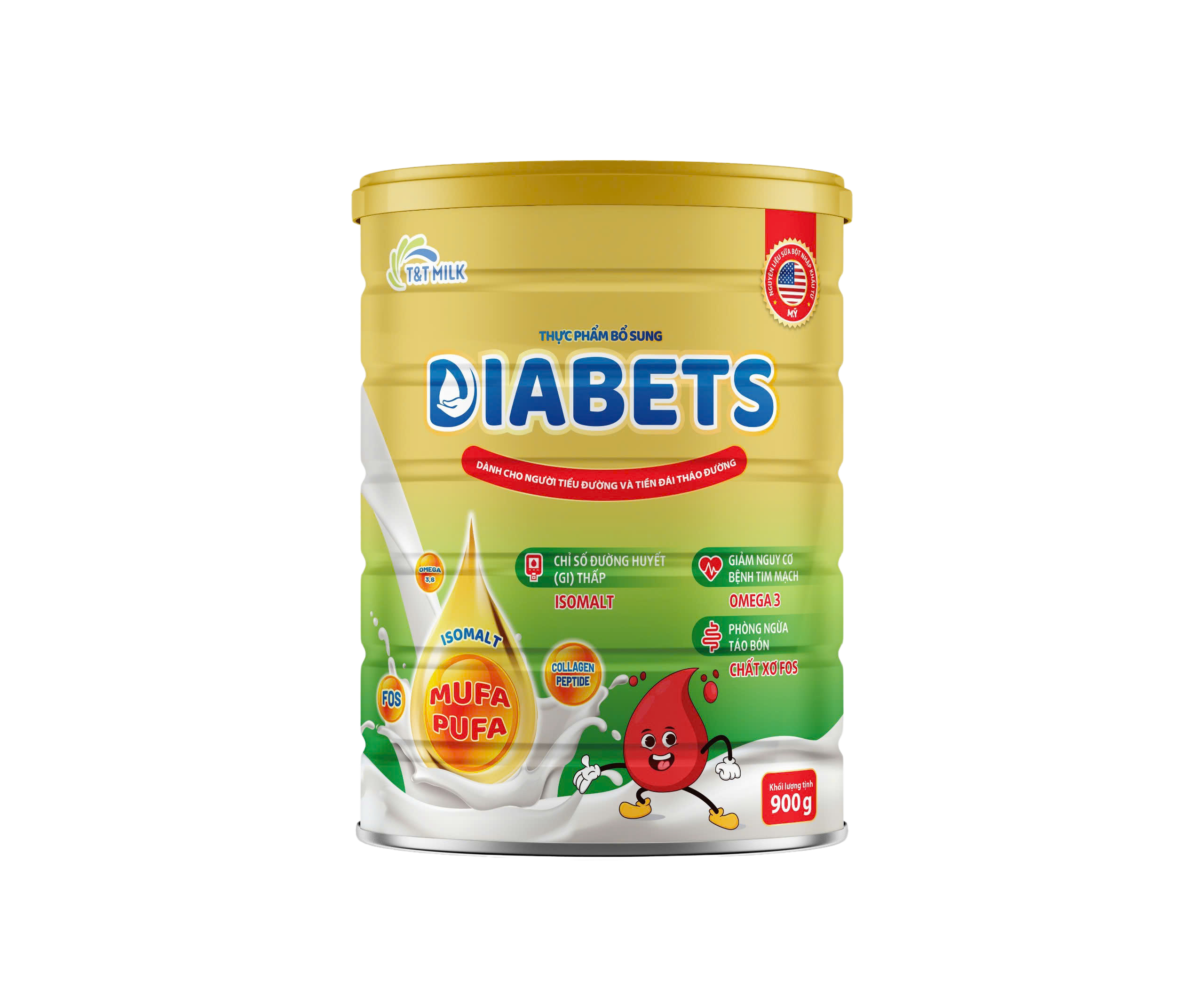 DIABETS - Thực phẩm bổ sung T&T Milk