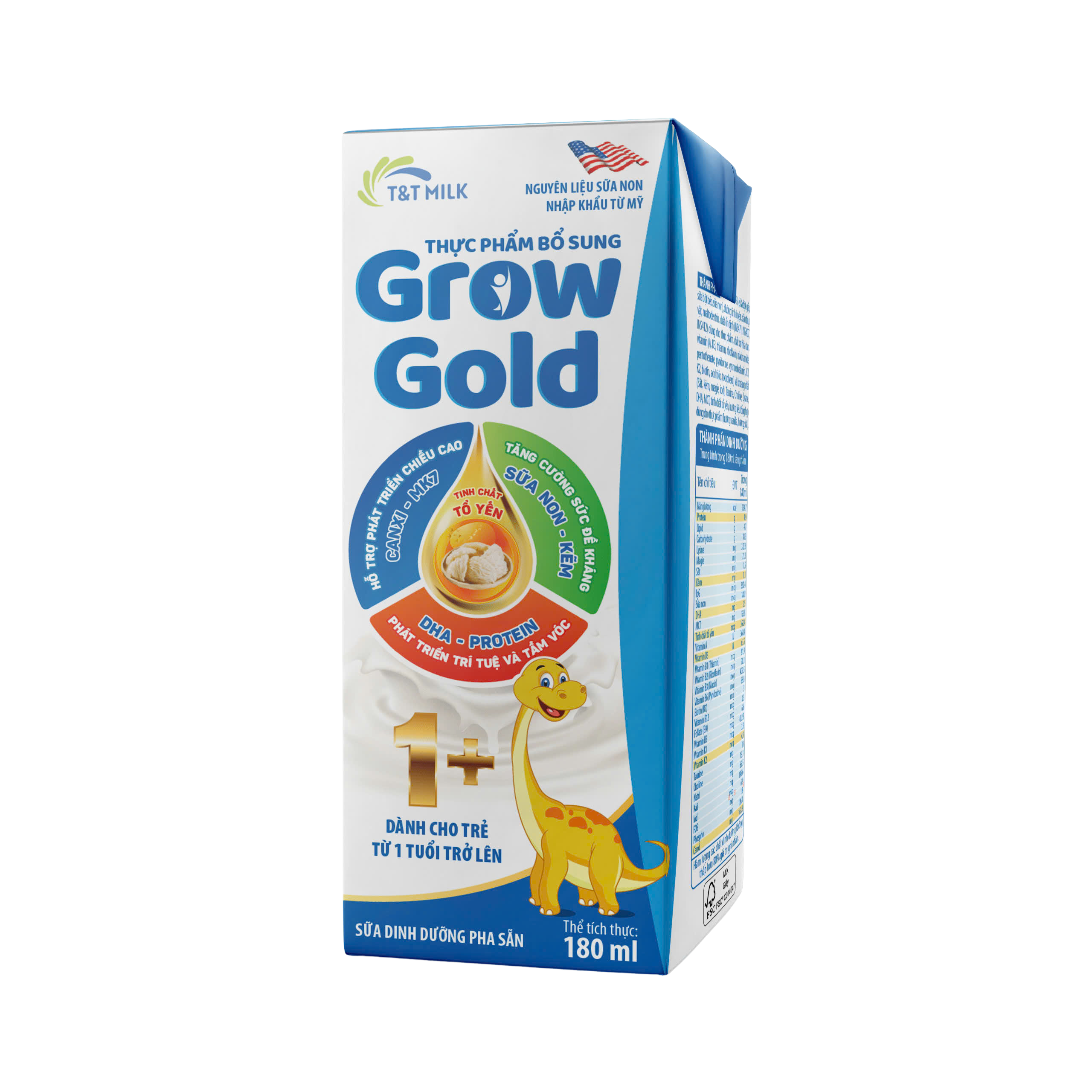 Sữa pha sẵn GROW GOLD